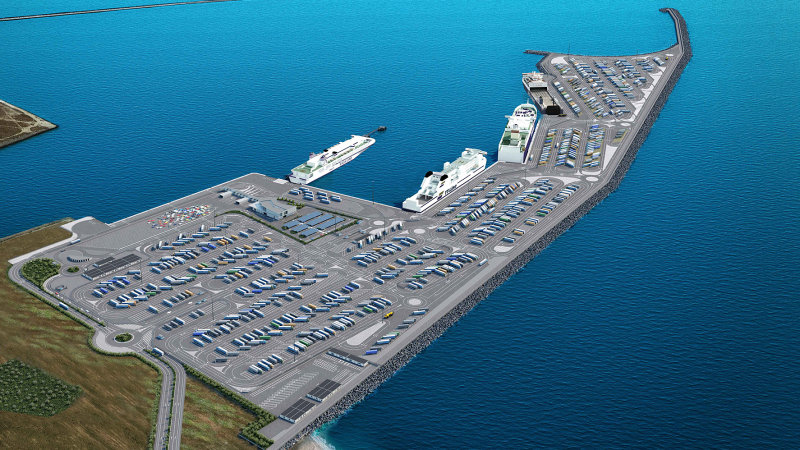 Cagliari RO-RO terminal, environmental monitoring VDP