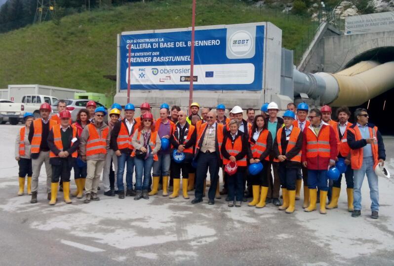 OICE-BBT Meeting: Brennero tunnel construction site visit