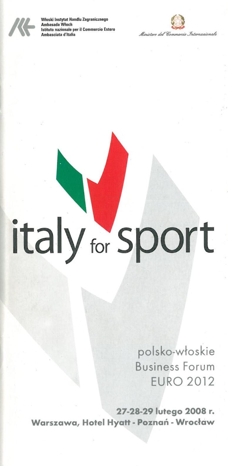Italy for Sport