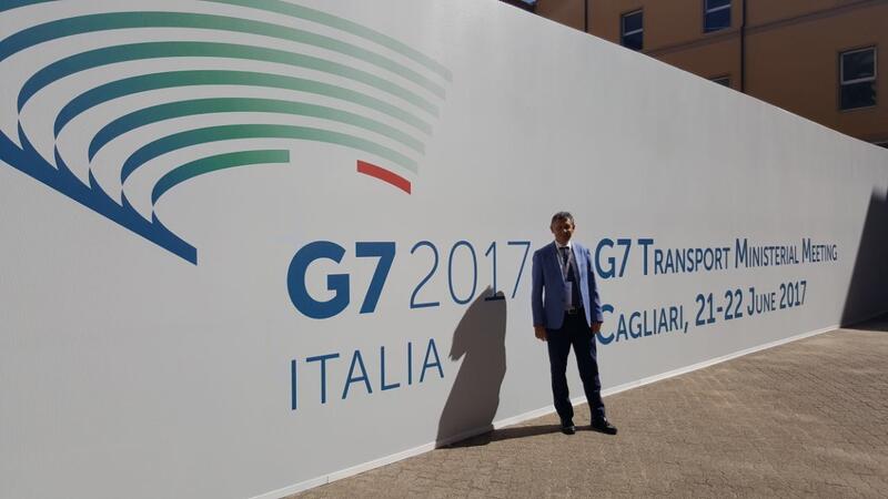 Eng. Ventura at G7 Transport Side Event in Cagliari