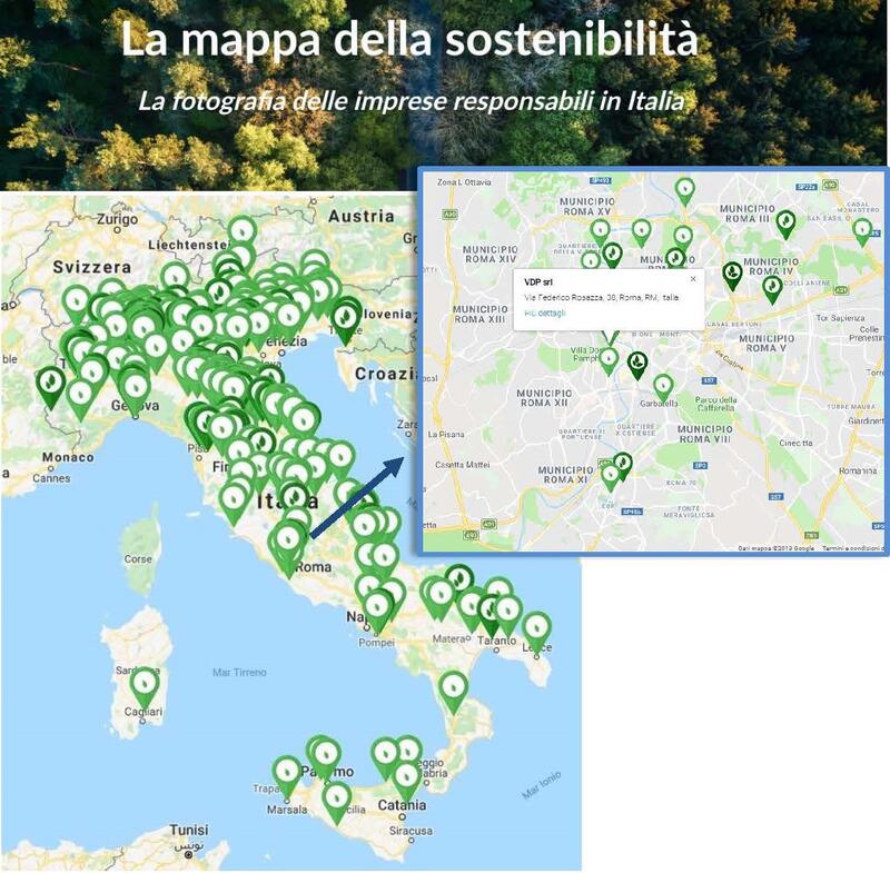VDP nella “Mappa della sostenibilità”